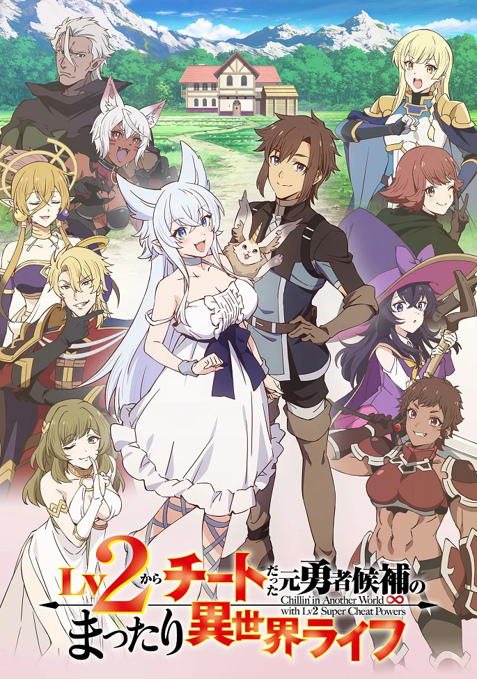 Непринуждённая жизнь в другом мире экс-кандидата в герои, оказавшегося читером со второго уровня постер